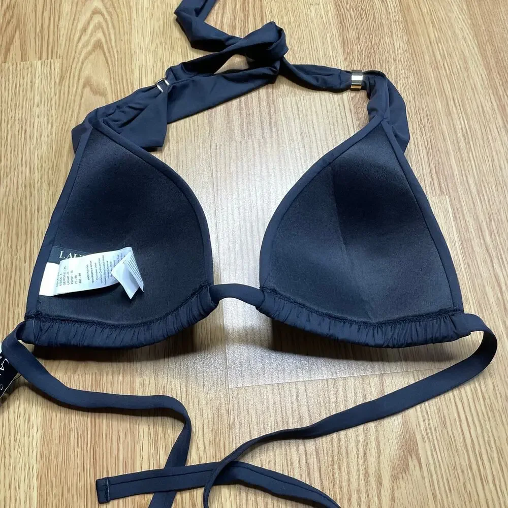Lauren by Ralph Lauren Beach Club Slider Bikini Top